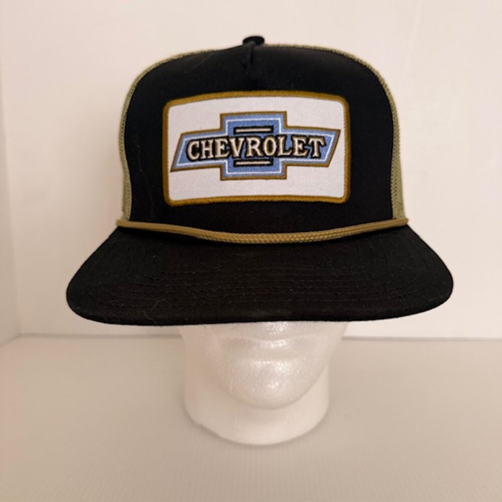 Cruisin Sports Chevrolet Mesh Trucker Snapback Cap Hat Braid VGC